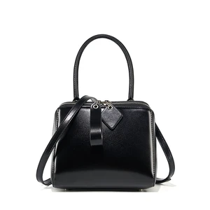 Genuine Leather Women Tote Bag Soft Handbags Vintage Shoulder Purses Black Genuine Leather Women Tote Bag Soft Handbags Vintage Shoulder Purses Black