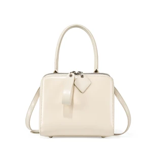 Genuine Leather Women Tote Bag Soft Handbags Vintage Shoulder Purses White Genuine Leather Women Tote Bag Soft Handbags Vintage Shoulder Purses White