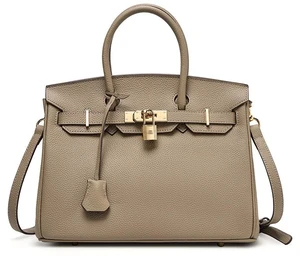 Genuine Leather Womens Crossbody Handbags and Purses Grey Genuine Leather Womens Crossbody Handbags and Purses Grey