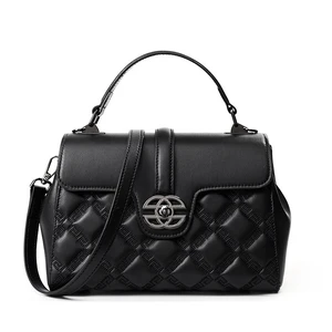 Genuine Leather Women Shoulder Handbags Leather Tote Bag Black Genuine Leather Women Shoulder Handbags Leather Tote Bag Black