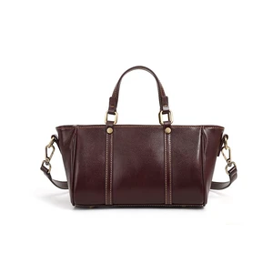 Genuine Leather Women Purses and Ladies Handbags Wine Genuine Leather Women Purses and Ladies Handbags Wine