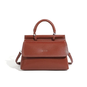 Genuine Leather Women Tote Bag Handbags Brown Genuine Leather Women Tote Bag Handbags Brown