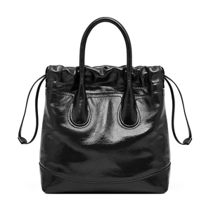 Song Cowhide Vintage Women Handbag Black Song Cowhide Vintage Women Handbag Black