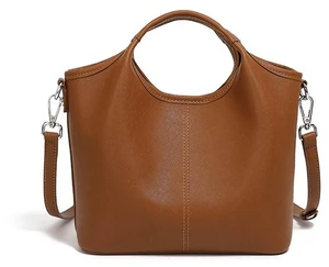 Women Genuine Leather Shoulder Bags Classic Crossbody Purses Brown Women Genuine Leather Shoulder Bags Classic Crossbody Purses Brown