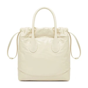 Song Cowhide Vintage Women Handbag White Song Cowhide Vintage Women Handbag White