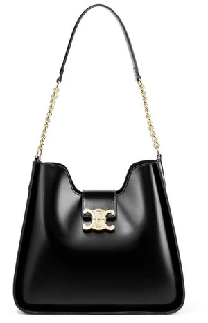 Genuine Leather Handbag Women Shoulder Tote Bag Black Genuine Leather Handbag Women Shoulder Tote Bag Black