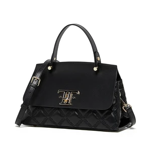 Genuine Leather Satchel Handbag Black Genuine Leather Satchel Handbag Black