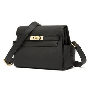 Genuine Leather Women Crossbody Bags Shoulder Handbags Black Genuine Leather Women Crossbody Bags Shoulder Handbags Black