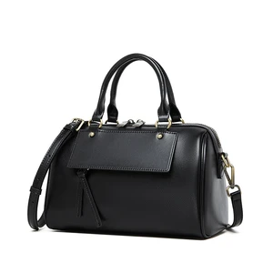 Genuine Leather Women Crossbody Bag Black Genuine Leather Women Crossbody Bag Black