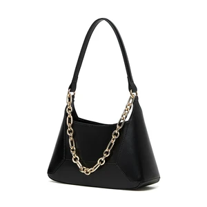 Genuine Leather Women Crossbody Handbag Black Genuine Leather Women Crossbody Handbag Black