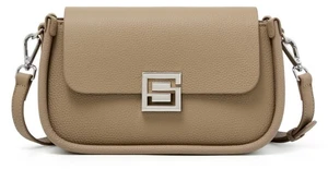 Genuine Leather Women TOGO Shoulder Cross Bag Grey Genuine Leather Women TOGO Shoulder Cross Bag Grey