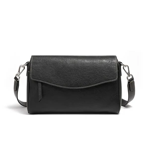 Genuine Leather Women Shoulder Bag Black Genuine Leather Women Shoulder Bag Black