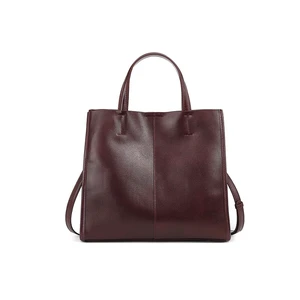 Women Genuine Leather Handbag Brown Women Genuine Leather Handbag Brown