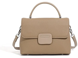 Genuine Leather Women Shoulder Handbags Beach Bag Grey Genuine Leather Women Shoulder Handbags Beach Bag Grey