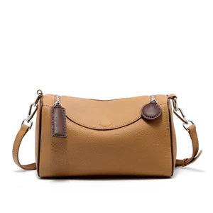 Genuine Leather Female Cross Bag Women Handbag Brown Genuine Leather Female Cross Bag Women Handbag Brown