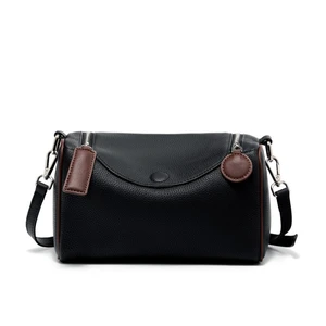Genuine Leather Female Cross Bag Women Handbag Black Genuine Leather Female Cross Bag Women Handbag Black