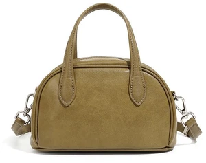 Genuine Leather Female Cross Bag Women Handbag Green Genuine Leather Female Cross Bag Women Handbag Green