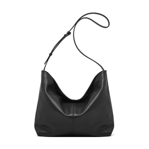 Genuine Leather Women Crossbody Bag Tote Bag Black Genuine Leather Women Crossbody Bag Tote Bag Black