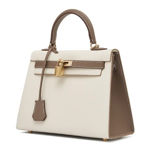 Genuine Leather Women Top Handle Shoulder Purses and Handbags Brown Genuine Leather Women Top Handle Shoulder Purses and Handbags Brown