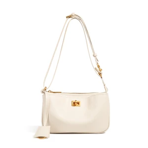 Genuine Leather Women Shoulder Bag Vintage Crossbody Purse Handbag White Genuine Leather Women Shoulder Bag Vintage Crossbody Purse Handbag White