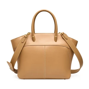 Genuine Leather Fashion Women's Shoulder Bag Tote Bag Brown Genuine Leather Fashion Women's Shoulder Bag Tote Bag Brown