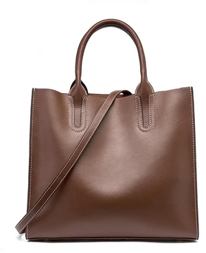 Genuine Leather Womens Handbags Ladies Purse Satchel Shoulder Bags Brown Genuine Leather Womens Handbags Ladies Purse Satchel Shoulder Bags Brown