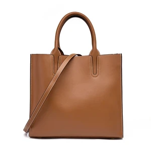 Genuine Leather Womens Handbags Ladies Purse Satchel Shoulder Bags Brown Genuine Leather Womens Handbags Ladies Purse Satchel Shoulder Bags Brown