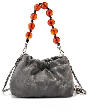 Genuine Leather Fashion Hobo Bags Large Purse and Handbags Grey Genuine Leather Fashion Hobo Bags Large Purse and Handbags Grey
