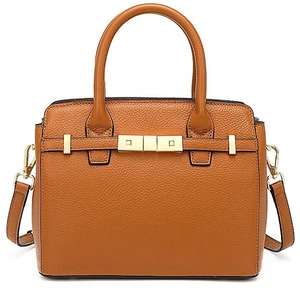 Genuine Leather Womens Purses and Handbags Shoulder Bag Brown Genuine Leather Womens Purses and Handbags Shoulder Bag Brown