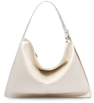 Genuine Leather Fashion Hobo Bags Large Purse and Handbags White Genuine Leather Fashion Hobo Bags Large Purse and Handbags White