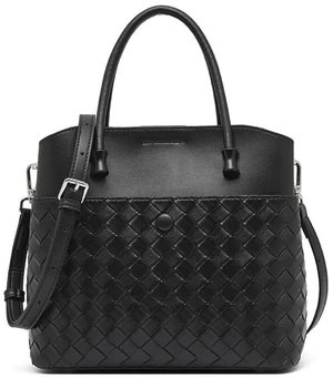 Time Resistance Leather Handbag Leather Purse for Women - Top Handle Bag - Tote Bag Black Time Resistance Leather Handbag Leather Purse for Women - Top Handle Bag - Tote Bag Black