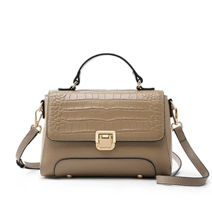 Genuine Leather Women's Hangbags Crossbody Bag Bronze Genuine Leather Women's Hangbags Crossbody Bag Bronze