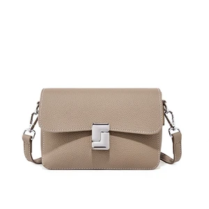 Genuine Leather Women's Small Classy Crossbody Purse Top Handle Handbags Grey Genuine Leather Women's Small Classy Crossbody Purse Top Handle Handbags Grey