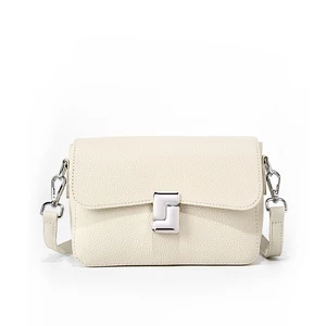 Genuine Leather Women's Small Classy Crossbody Purse Top Handle Handbags White Genuine Leather Women's Small Classy Crossbody Purse Top Handle Handbags White