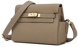 Women's Genuine Leather Crossbody Bag Handbags Purses Grey Women's Genuine Leather Crossbody Bag Handbags Purses Grey