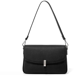 Ladies'Cowhide Shoulder Bag Tote Handbag Black Ladies'Cowhide Shoulder Bag Tote Handbag Black