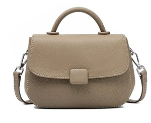 Women Genuine Leather Shoulder Bags Classic Crossbody Purses Grey Women Genuine Leather Shoulder Bags Classic Crossbody Purses Grey