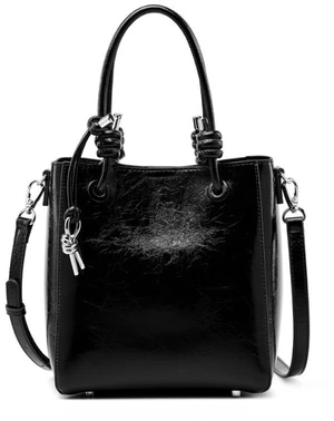 Women Retro Genuine Leather Classic Clutch Tote HandBags Black Women Retro Genuine Leather Classic Clutch Tote HandBags Black