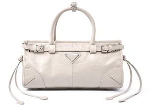 Genuine Leather Women Tote Handbags White Genuine Leather Women Tote Handbags White