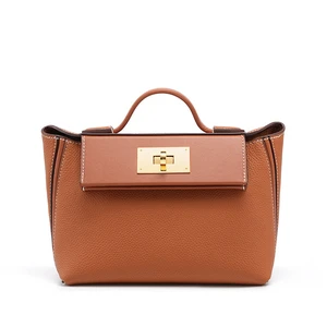 Genuine Leather Women Clutch Purse Handbag Brown Genuine Leather Women Clutch Purse Handbag Brown