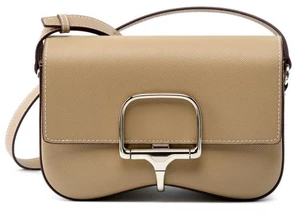 Women Genuine Leather Della Shoulder Crossbody Bag Grey Women Genuine Leather Della Shoulder Crossbody Bag Grey