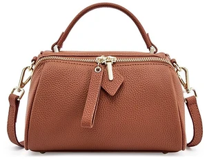 Genuine Leather Crossbody Purses for Women, Woman Camera Shoulder Bags Handbags Brown Genuine Leather Crossbody Purses for Women, Woman Camera Shoulder Bags Handbags Brown