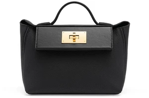 Genuine Leather Women Clutch Purse Handbag Black Genuine Leather Women Clutch Purse Handbag Black