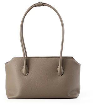 Women Genuine Leather Shoulder Purses and Handbags Grey Women Genuine Leather Shoulder Purses and Handbags Grey