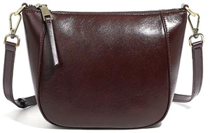 Genuine Leather Women Crossbody Handbag Chic Tote Bag Purple Genuine Leather Women Crossbody Handbag Chic Tote Bag Purple