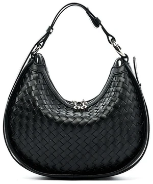 Women Genuine Leather Shoulder Bags Classic Crossbody Purses for Lady Handbag Black Women Genuine Leather Shoulder Bags Classic Crossbody Purses for Lady Handbag Black