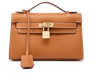 Genuine Leather Womens Handbags Top-handle Totes Satchel Shoulder Bag Brown Genuine Leather Womens Handbags Top-handle Totes Satchel Shoulder Bag Brown