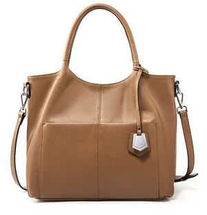Women Soft Genuine Leather Totes Shoulder Bag Purses and Handbags Brown Women Soft Genuine Leather Totes Shoulder Bag Purses and Handbags Brown