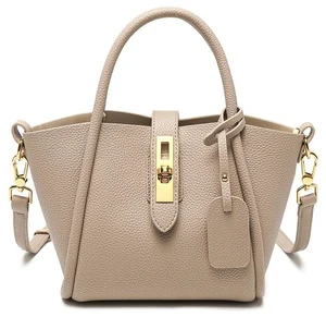 Genuine Leather Women's Top-handle Bags White Genuine Leather Women's Top-handle Bags White