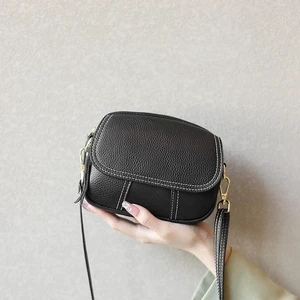 Genuine Leather Women Small Crossbody Bags Hobo Purses Black Genuine Leather Women Small Crossbody Bags Hobo Purses Black
